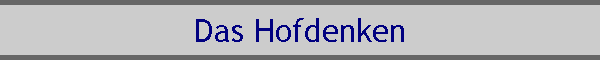 Das Hofdenken